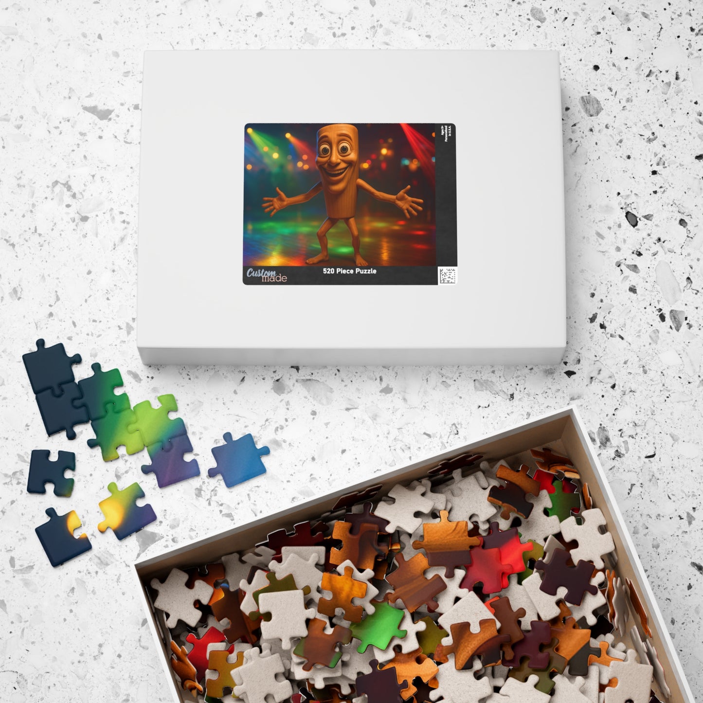 Dance Party Puzzle, Jigsaw Puzzle for Adults, Celebration Gift, Fun Group Activity, Home Decor Piece, Engaging Family Activity