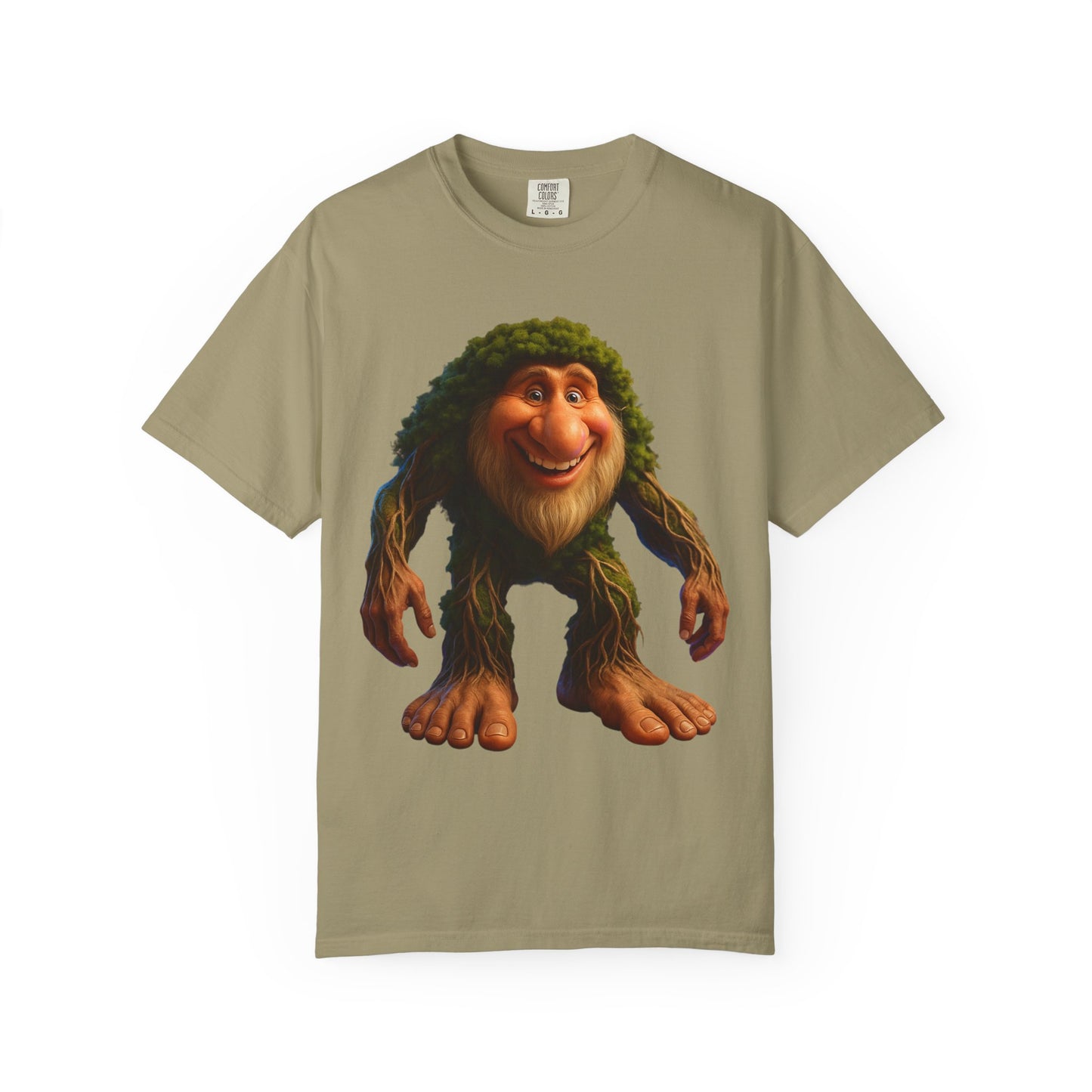 Whimsical Bigfoot T-Shirt, Funny Nature Tee, Sasquatch Gift, Outdoorsy Apparel, Unisex Graphic Shirt