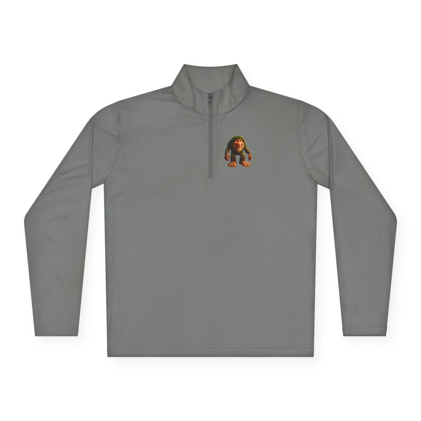 Cozy Cartoon Quarter-Zip Pullover for Retro Gaming Fans, Unisex Pullover, Great for Cold Days, Unique Gift, Cartoon Apparel