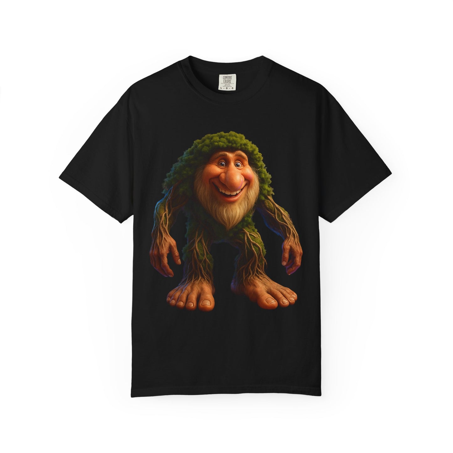 Whimsical Bigfoot T-Shirt, Funny Nature Tee, Sasquatch Gift, Outdoorsy Apparel, Unisex Graphic Shirt