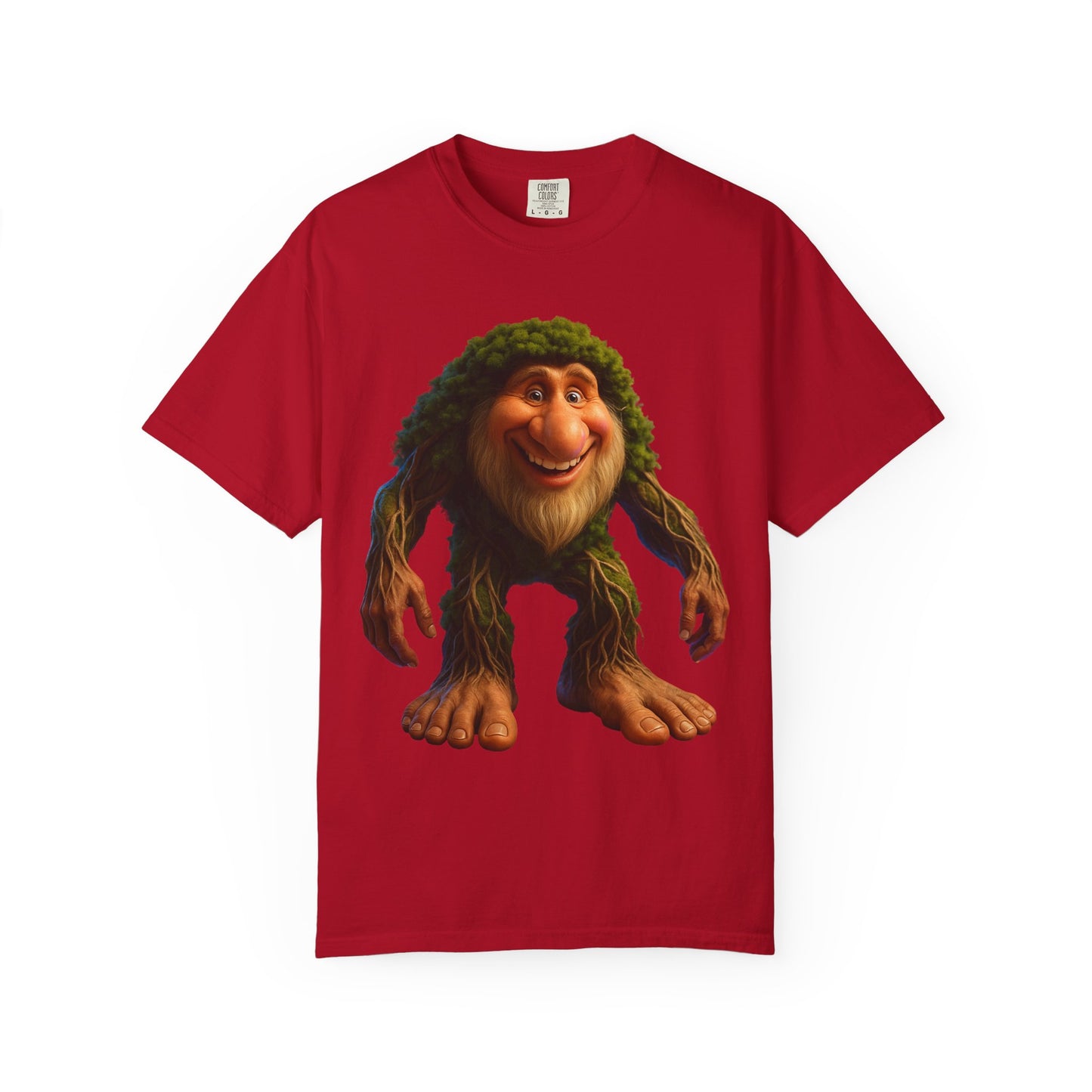 Whimsical Bigfoot T-Shirt, Funny Nature Tee, Sasquatch Gift, Outdoorsy Apparel, Unisex Graphic Shirt