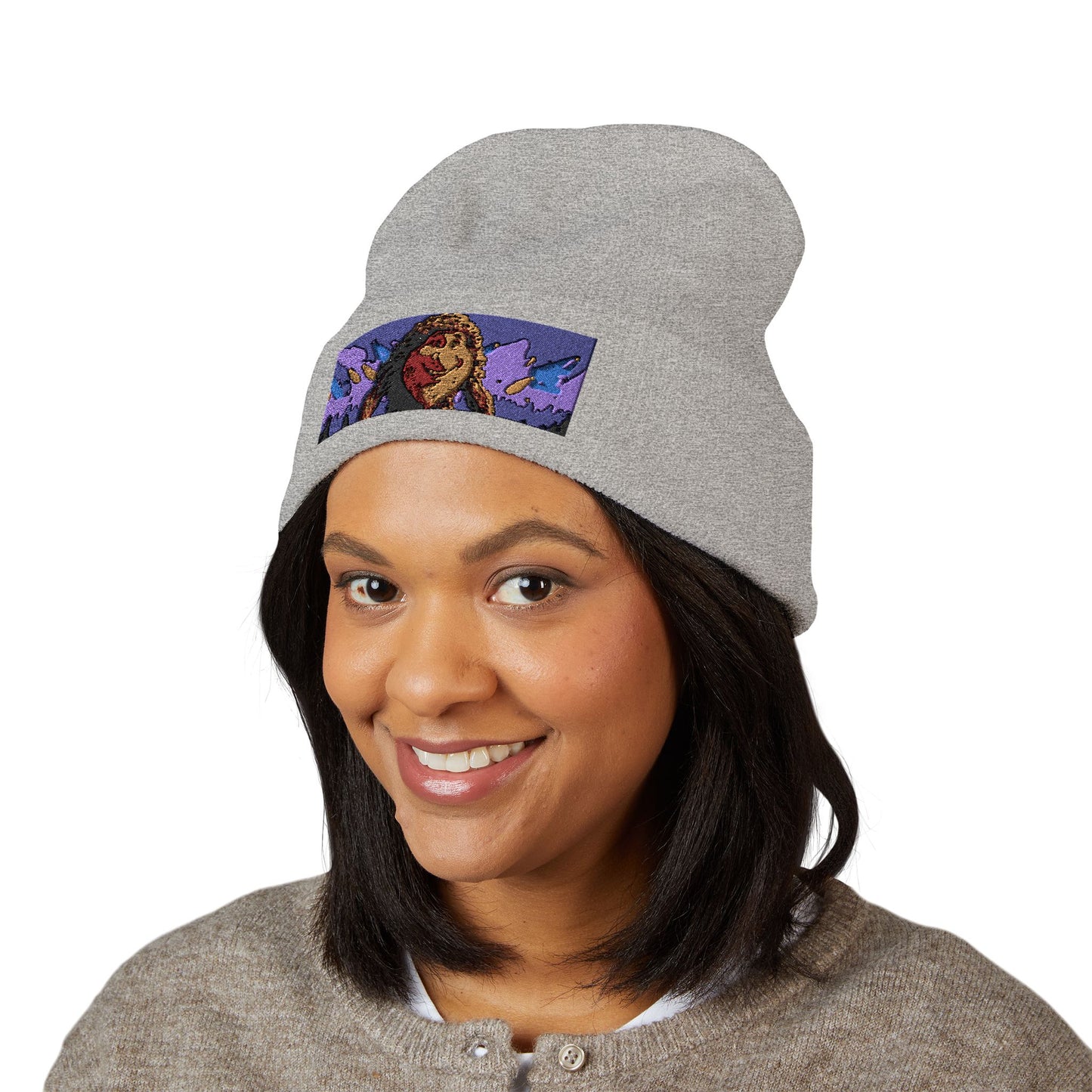 Classic Cuffed Beanie (Embroidery)