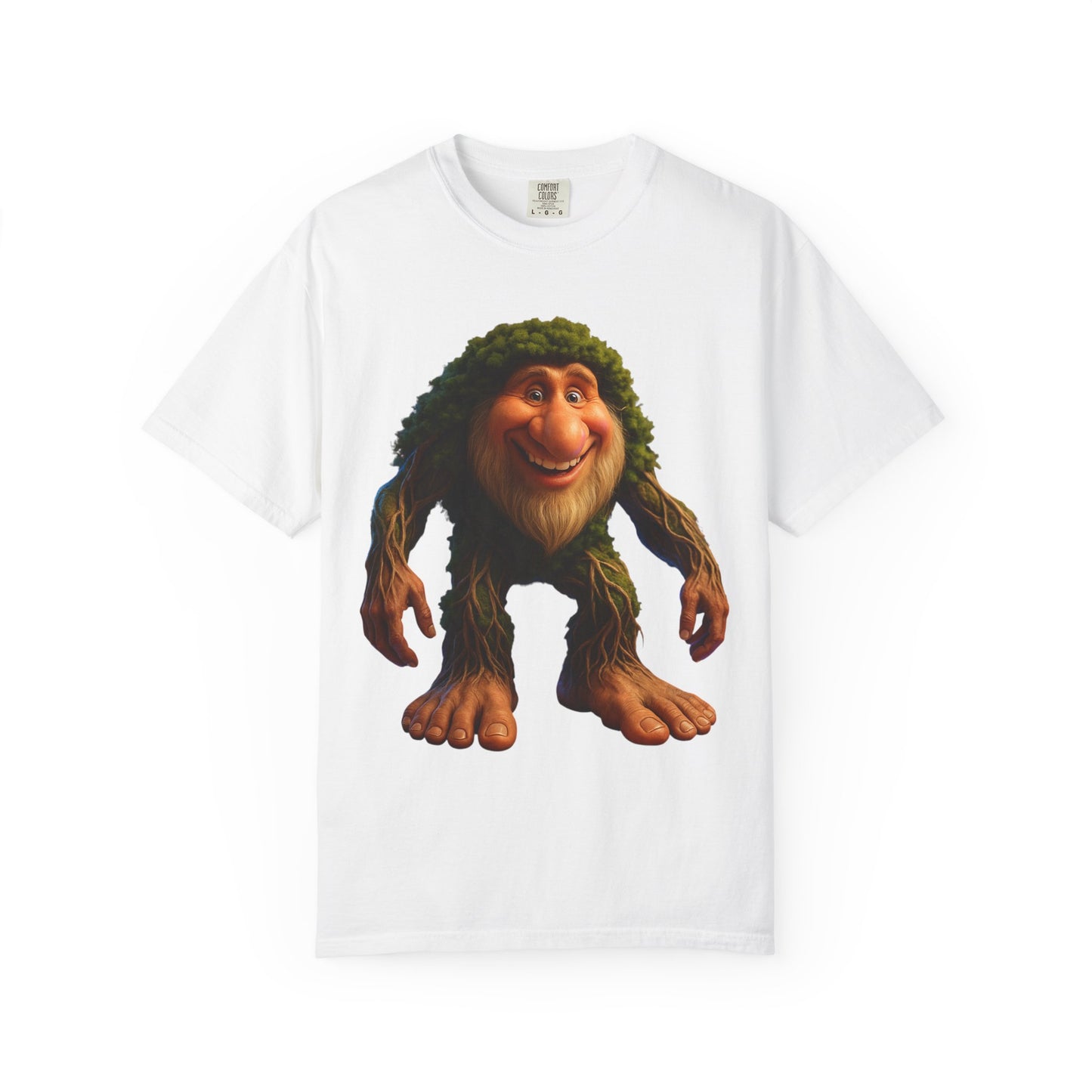 Whimsical Bigfoot T-Shirt, Funny Nature Tee, Sasquatch Gift, Outdoorsy Apparel, Unisex Graphic Shirt