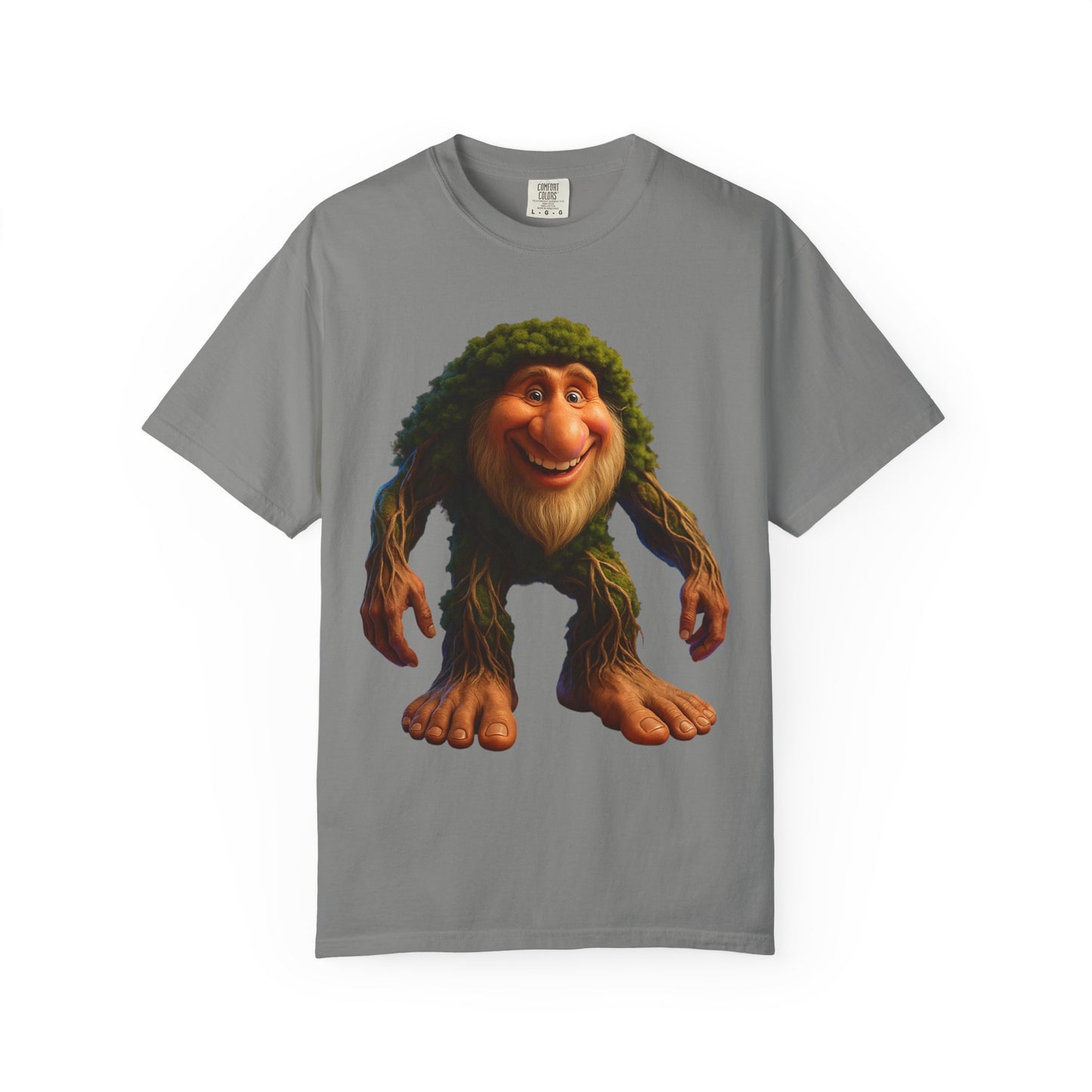Whimsical Bigfoot T-Shirt, Funny Nature Tee, Sasquatch Gift, Outdoorsy Apparel, Unisex Graphic Shirt