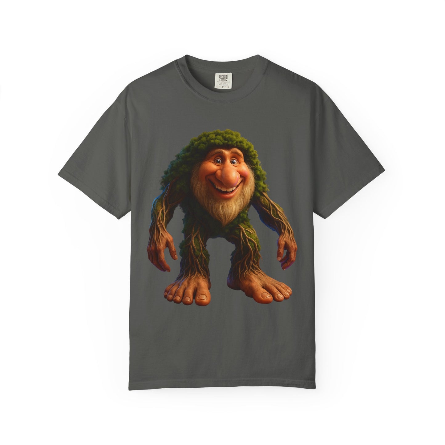 Whimsical Bigfoot T-Shirt, Funny Nature Tee, Sasquatch Gift, Outdoorsy Apparel, Unisex Graphic Shirt
