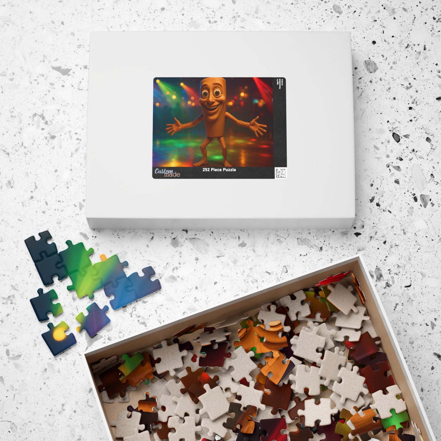 Dance Party Puzzle, Jigsaw Puzzle for Adults, Celebration Gift, Fun Group Activity, Home Decor Piece, Engaging Family Activity