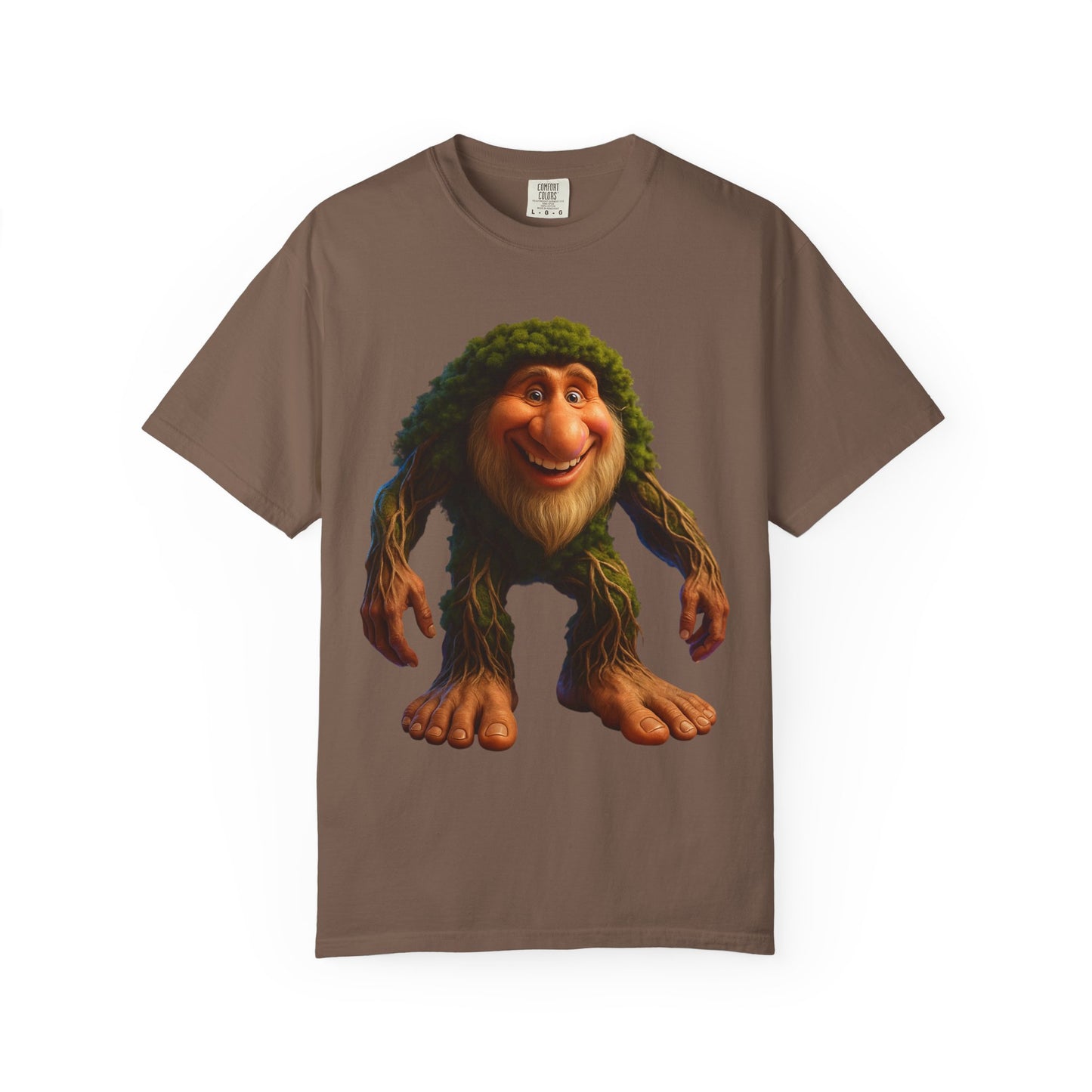 Whimsical Bigfoot T-Shirt, Funny Nature Tee, Sasquatch Gift, Outdoorsy Apparel, Unisex Graphic Shirt