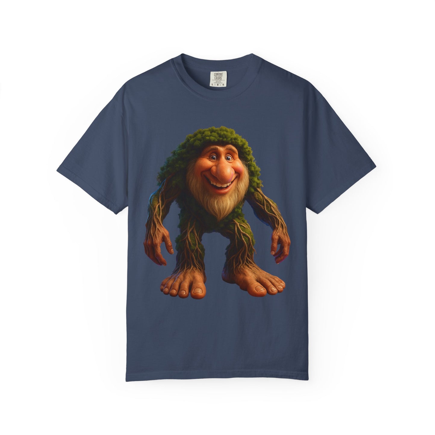 Whimsical Bigfoot T-Shirt, Funny Nature Tee, Sasquatch Gift, Outdoorsy Apparel, Unisex Graphic Shirt
