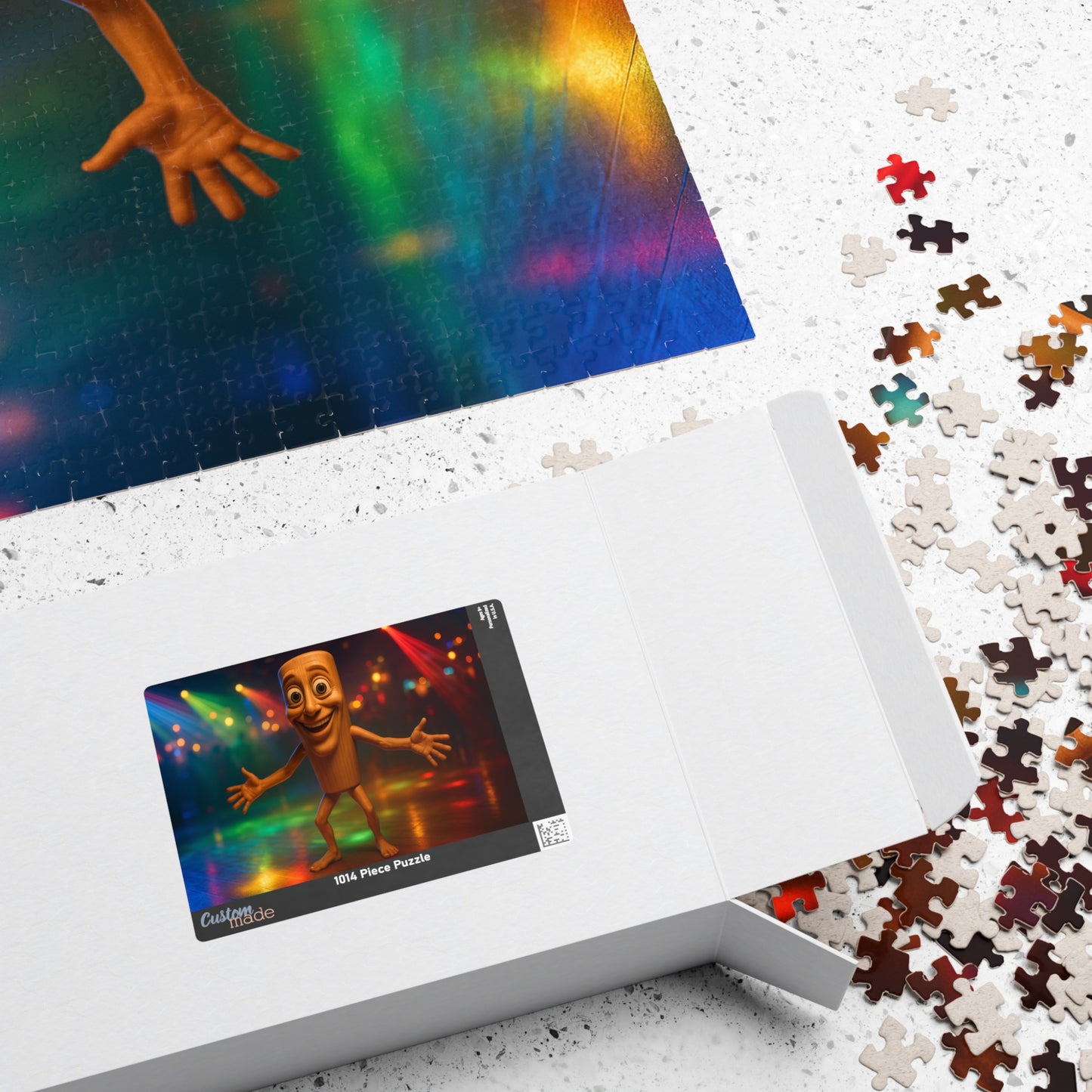 Dance Party Puzzle, Jigsaw Puzzle for Adults, Celebration Gift, Fun Group Activity, Home Decor Piece, Engaging Family Activity
