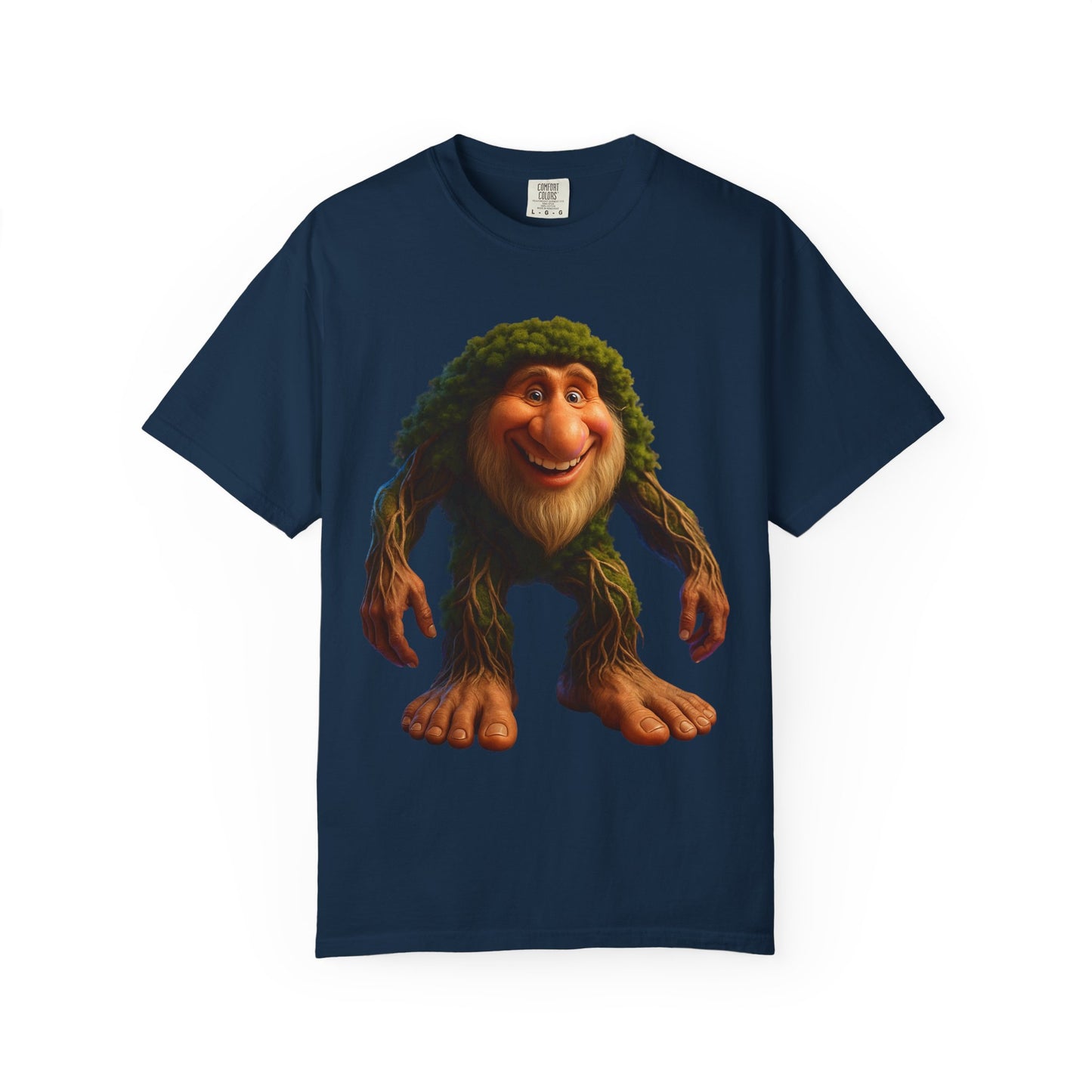 Whimsical Bigfoot T-Shirt, Funny Nature Tee, Sasquatch Gift, Outdoorsy Apparel, Unisex Graphic Shirt
