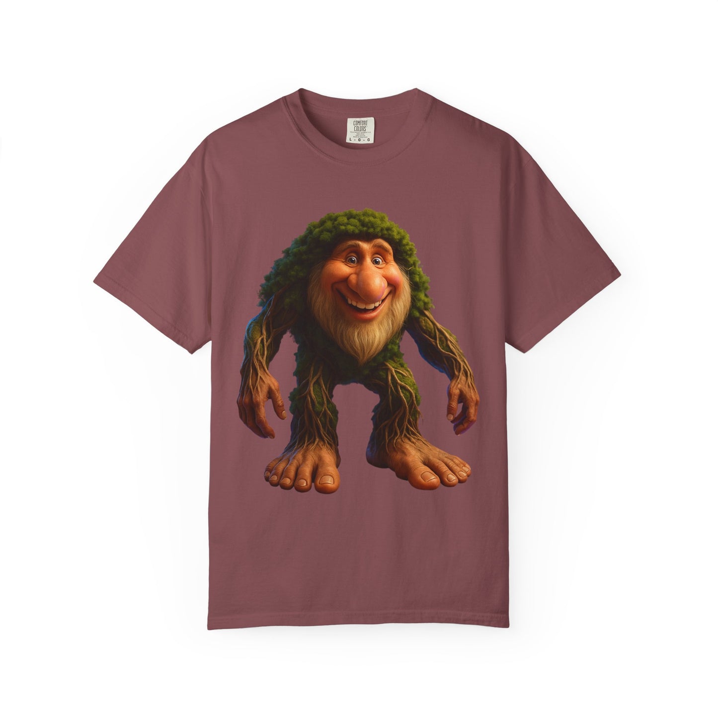 Whimsical Bigfoot T-Shirt, Funny Nature Tee, Sasquatch Gift, Outdoorsy Apparel, Unisex Graphic Shirt