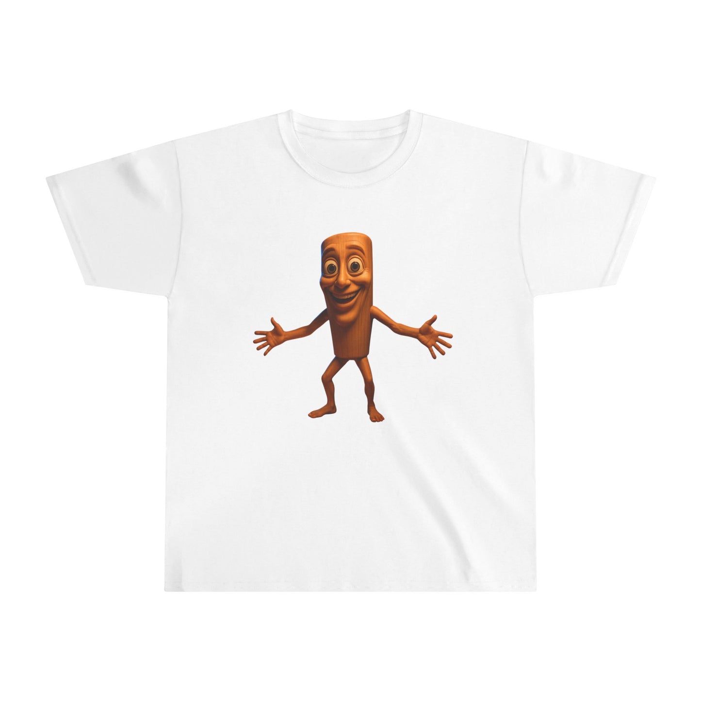 Playful Youth Tee Featuring Animated Character - Ideal for Kids' Birthdays, Parties, Gift, Everyday Wear, Relaxation