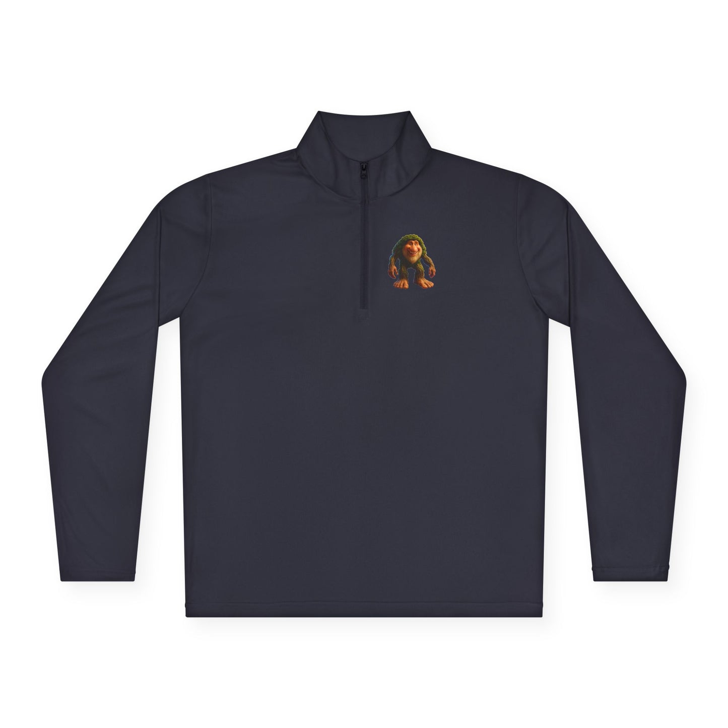 Cozy Cartoon Quarter-Zip Pullover for Retro Gaming Fans, Unisex Pullover, Great for Cold Days, Unique Gift, Cartoon Apparel