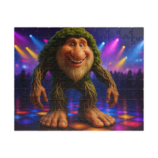 Dance Floor Monster Puzzle - Fun Family Activity, Gift Idea for Kids, Unique Home Décor, Game Night Essential, 252-Piece Challenge
